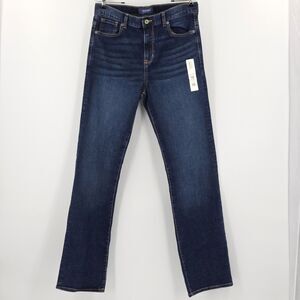 Old Navy Flex Straight Leg Jeans Womens Size 18 Blue Western Country Basic Norm